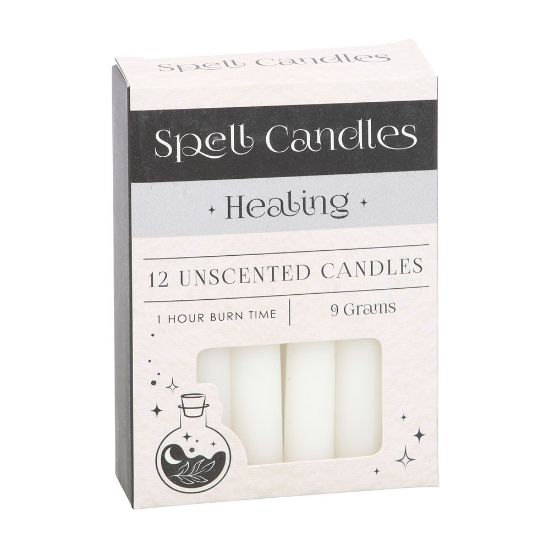 Picture of Pack of 12 Healing Spell Candles