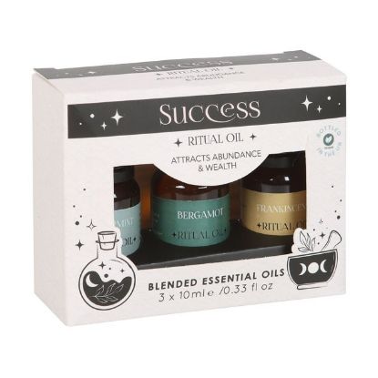 Picture of Set of 3 Success Ritual Blended Essential Oils