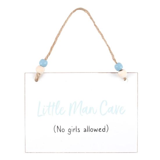 Picture of Little Man Cave Hanging Sign
