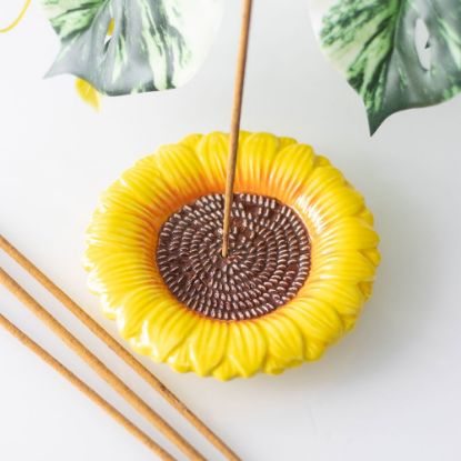 Picture of Sunflower Incense Stick Holder