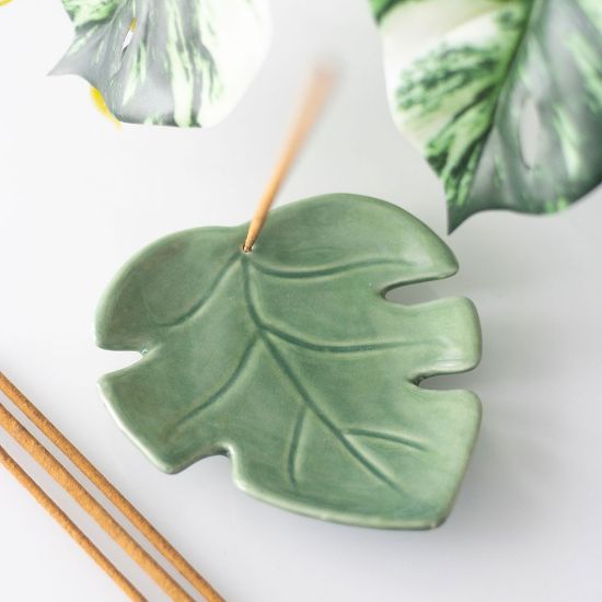 Picture of Palm Leaf Incense Stick Holder