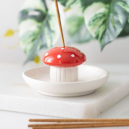 Picture of Mushroom Incense Stick Holder