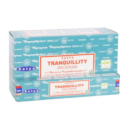 Picture of 12 Packs of Tranquility Incense Sticks by Satya