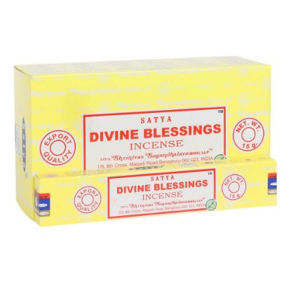 Picture of 12 Packs Divine Blessings Incense Sticks by Satya