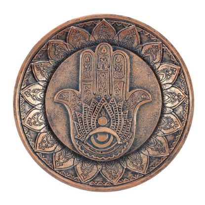 Picture of Hand of Hamsa Incense Holder Plate