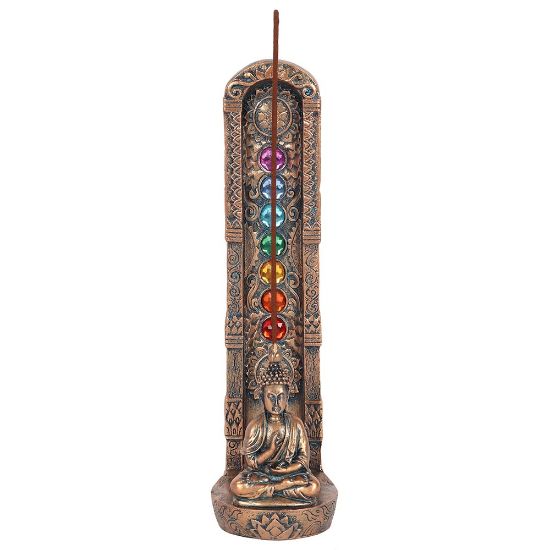 Picture of Chakra and Buddha Incense Holder