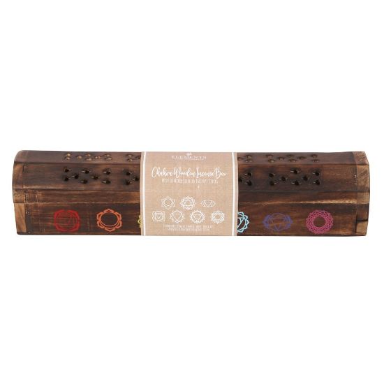 Picture of Chakra Wooden Mixed Incense Box Set 