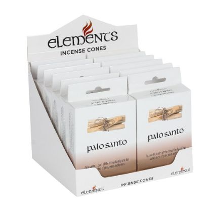 Picture of Set of 12 Packets of Elements Palo Santo Incense Cones