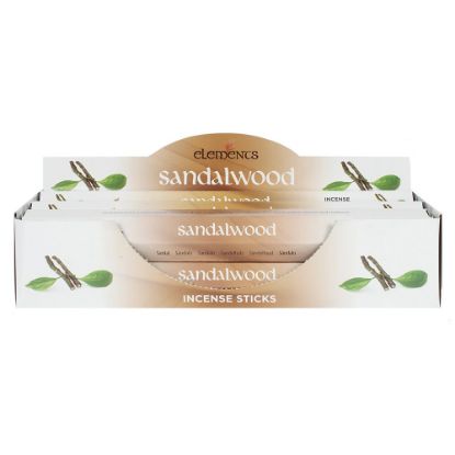 Picture of Set of 6 Packets of Elements Sandalwood Incense Sticks 