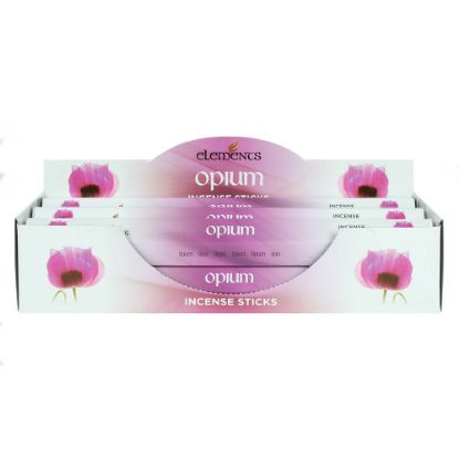 Picture of Set of 6 Packets of Elements Opium Incense Sticks