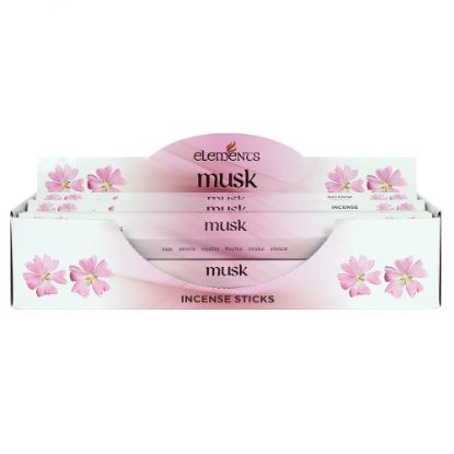 Picture of Set of 6 Packets of Elements Musk Incense Sticks