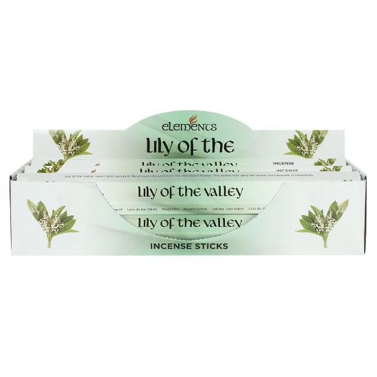 Picture of Set of 6 Packets of Elements Lily of the Valley Incense Sticks