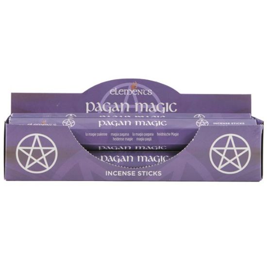 Picture of Set of 6 Packets of Elements Pagan Magic Incense Sticks