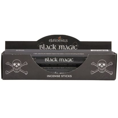 Picture of Set of 6 Packets of Elements Black Magic Incense Sticks