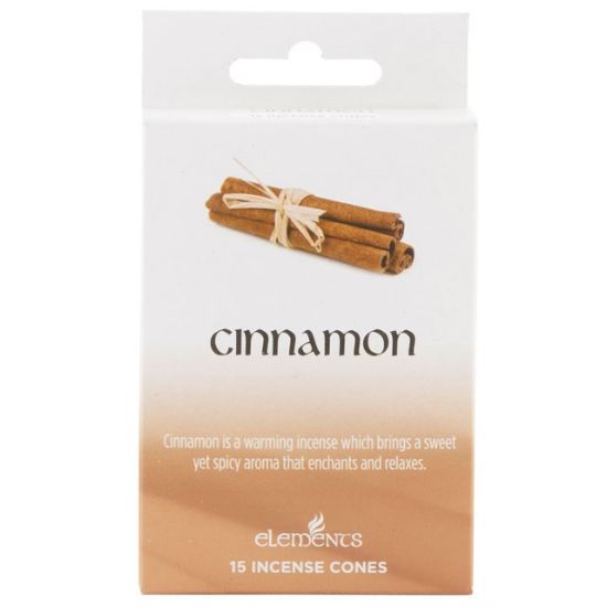 Picture of Set of 12 Packets of Elements Cinnamon Incense Cones