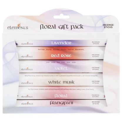 Picture of Elements Floral Fragrances Incense Stick Gift Pack