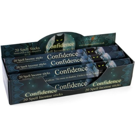 Picture of Set of 6 Packets of Confidence Spell Incense Sticks by Lisa Parker