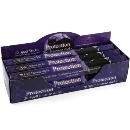 Picture of Set of 6 Packets of Protection Spell Incense Sticks by Lisa Parker