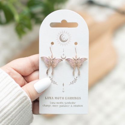 Picture of Luna Moth Earrings
