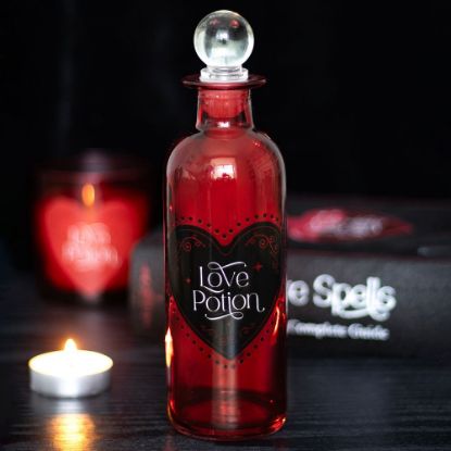 Picture of Decorative Glass Love Potion Bottle