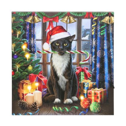 Picture of Krampuss Light Up LED Canvas Plaque by Lisa Parker