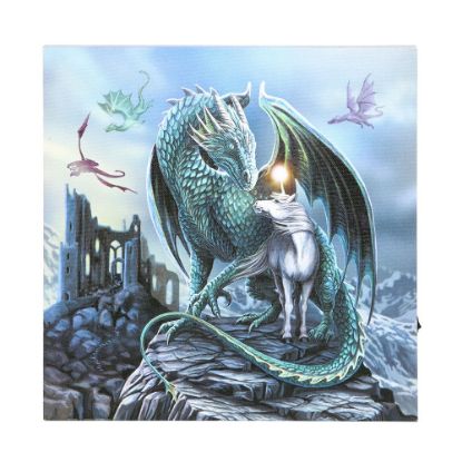 Picture of Protector of Magick Light Up LED Canvas Plaque by Lisa Parker