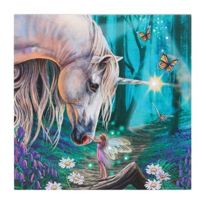 Picture of Fairy Whispers Light Up Canvas Plaque by Lisa Parker