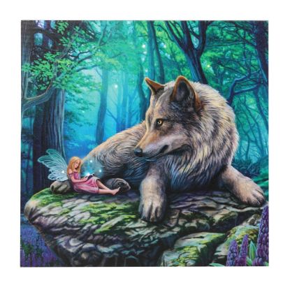 Picture of Fairy Stories Light Up Canvas Plaque by Lisa Parker