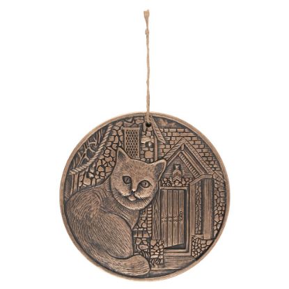 Picture of Bronze Terracotta 'What Lies Within' Plaque By Lisa Parker