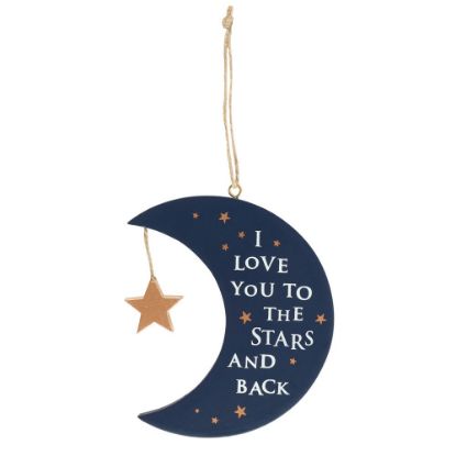 Picture of I Love You To The Stars and Back Hanging Sign