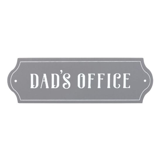 Picture of Dad's Office Wall Plaque