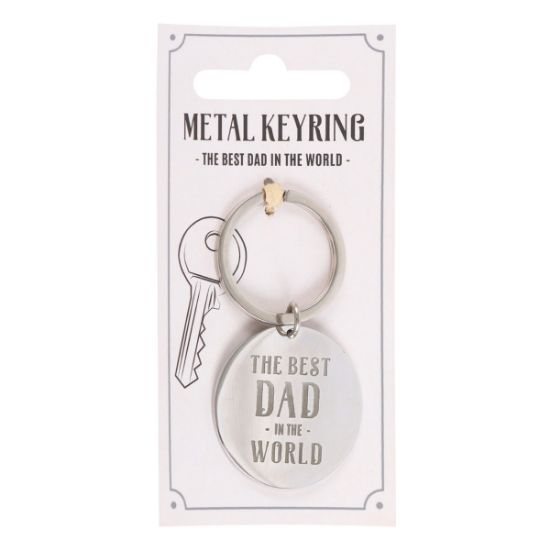 Picture of Best Dad in the World Keyring