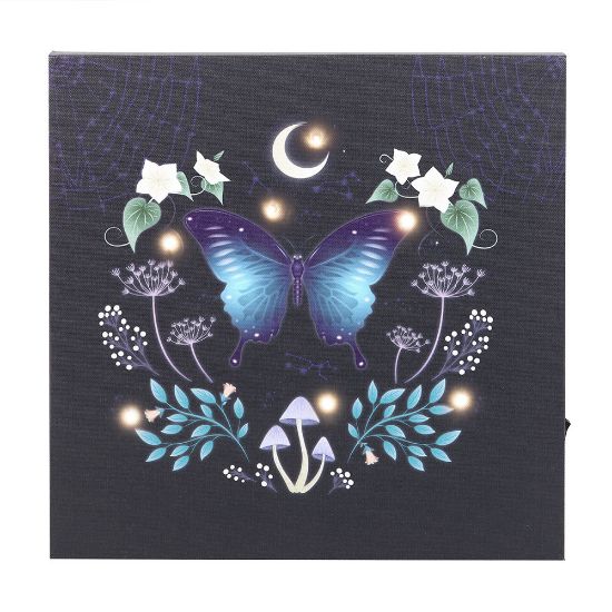 Picture of Night Owl Light Up Canvas Plaque
