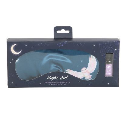 Picture of Night Owl Sleep Mask and Essential Oil Gift Set
