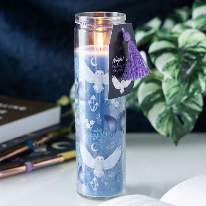 Picture of Night Owl Lavender Tube Candle