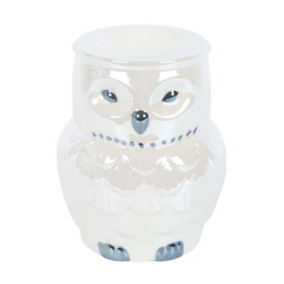 Picture of Owl Shaped Iridescent Oil Burner and Wax Warmer