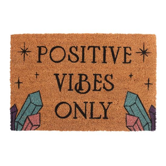 Picture of Natural Positive Vibes Only Doormat