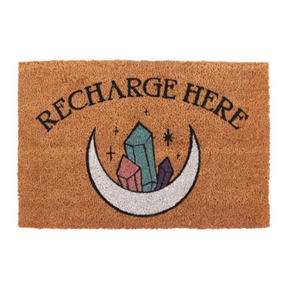 Picture of Natural Recharge Here Crystal Doormat