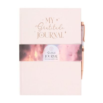 Picture of Gratitude Journal with Rose Quartz Pen