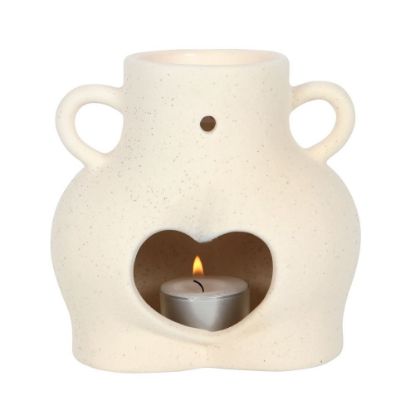 Picture of Cream Speckle Bum Oil Burner