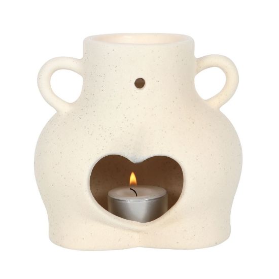 Picture of Cream Speckle Bum Oil Burner
