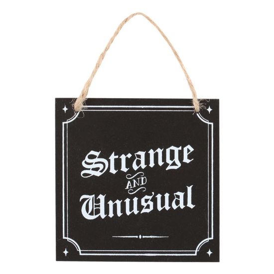 Picture of Strange and Unusual Hanging Sign