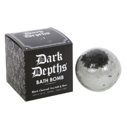 Picture of Dark Depths Black Charcoal Bath Bomb
