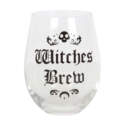 Picture of Witches Brew Stemless Wine Glass