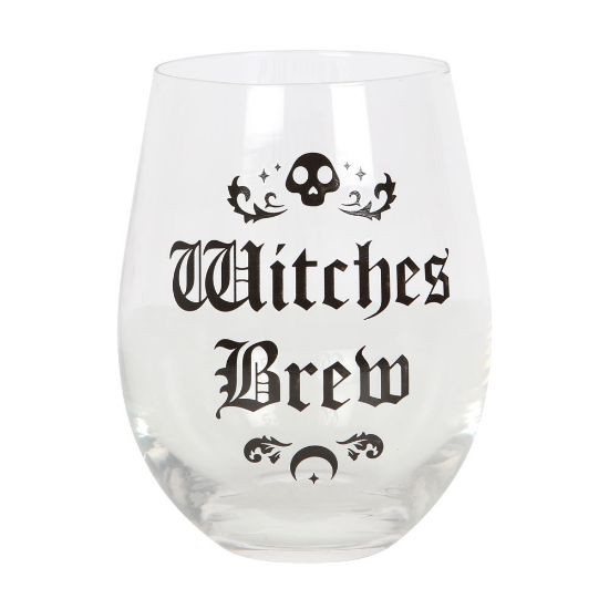 Picture of Witches Brew Stemless Wine Glass