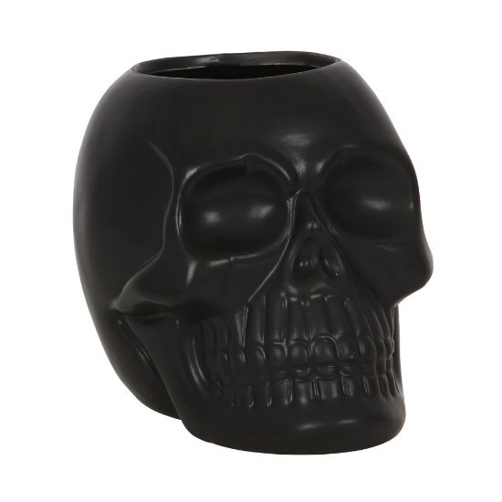 Picture of Black Skull Toothbrush Holder