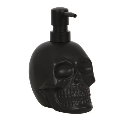 Picture of Black Skull Soap Dispenser
