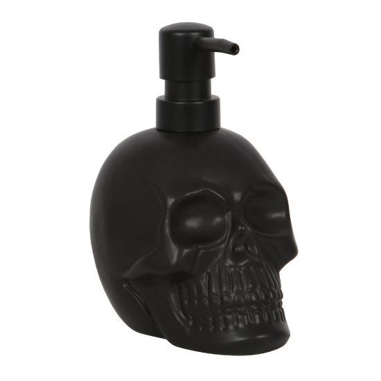 Picture of Black Skull Soap Dispenser
