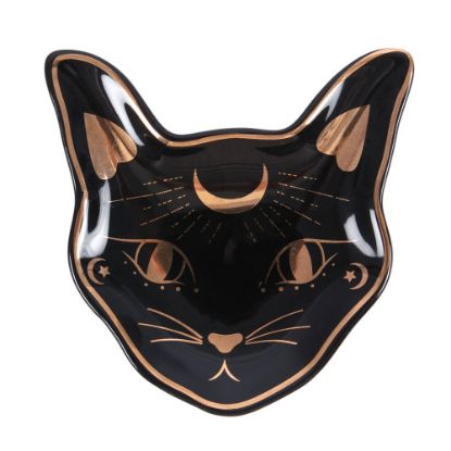 Picture of Mystic Mog Cat Face Trinket Dish