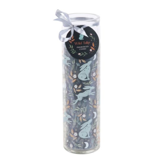 Picture of Midnight Hare Wild Tulip Tube Candle